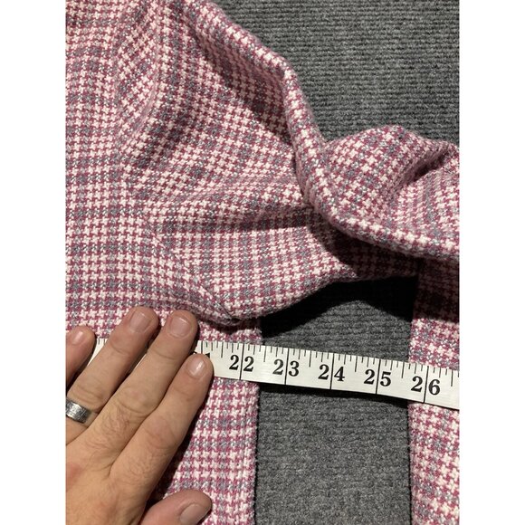 Vintage Bon Worth Jacket Women’s Size PM Pink Long Sleeve Full Zip - Picture 5 of 9